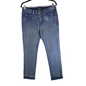 Rude Mens Medium Blue Denim Skinny Jeans Size M